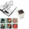Portable Charcoal Starter Stainless Steel Outdoor Barbecue Grill Fire Folding Carbon Stove BBQ Heating 240112