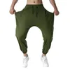 Men's Pants Fashionable Casual Harlan Large Pocket Flying Loose Outdoor High Waist Open Back Jumpsuit Foam House