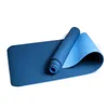 Tjock dubbelfärg NONSLIP TPE YOGA MAT KVALITETS ÖVNING SPORT FÖR FITNESS GYM HOM TALELESS PAD18361CM 6MM 240113