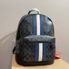 TOP RIDEA SACOCHE WEST BACKPACK TOG MAN BOUSURY PAKIET KOMIENIOWY Stripe Flower Travel School Torba Prawdziwa skórzana torbor męskie męskie torby na książki Crossbody