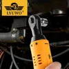 Lyuwo 3/8 Uppladdningsbar elektrisk spärruppsättning Anglingsborrskruvmejsel för att ta bort skruvmutterens underhållsverktyg 240112