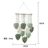 Macrame muur opknoping grote Boho muur decor handgemaakte blad tapijt kunst aan de muur voor kinderkamer slaapkamer woonkamer decoratie cadeau 240113