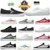 Designer Shoes Old Skool vass Casual skateboard shoes Triple White Black Red Pink Fashion Slip on Skateboard Sports Outdoor Sneakers