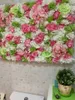 Panneau mural de fleurs artificielles décoratives, 40 ou 60cm, pour fond de fête de mariage, tapis de pivoine hybride Rose, décoration de magasin