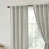 Curtain 84" L X 40" Anti Cold Insulating Thermal Room Set Of 2 Blinds Market Place Gray Ticking Stripe Panel Curtains Partition