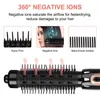 4 In 1 Hair Dryer Brush Electric Air Comb Multifunction Curler Straightener 240112