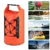 Borse Borsa in PVC impermeabile da 15 litri con custodia per telefono Zaino da nuoto Borse da trekking a tenuta stagna Sacca impermeabile per sport all'aria aperta Canottaggio Pesca Surf