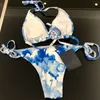 Designer Eltern-Kind-Bademode Kinder-Bikinis Herren Damen Kinder Luxus-Badeanzüge Sets Baby-Strand-Bodys Damenmode-Badeanzug kalekids CXD2402271-6