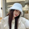 Berets Fashion Korean Style Vacation Outdoor Soft Winter Fishing Cap Women Hats Bucket Hat Head Wear