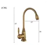 Bathroom Sink Faucets High Style Above Counter Basin Faucet Antique Brass Swivel Vanity Mixing European Single