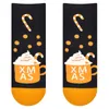 12 Pairs Women'S Casual Socks For Christmas Cotton Pattern In Socks Cute Winter High Quality Female Socks Soft Ankle Sock 240113