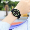 SANDA Fashion Men's Quartz Watches Prosty Casual Style Man Waterproof Sternce For Men Women Boy Clock Relogio Masculino 240112