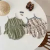 Ensembles de vêtements de vêtements d'été ensembles de vêtements pour nourrissons filles camisole et floraison 2 pcs filles de vêtements ensemble h240508