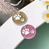 Dog Tag Huisdier Accessoire Cat Tags Gegraveerd Puppy ID Naam Kraag Hanger Accessoires Glitter