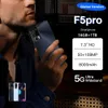 2024 novo smartphone transfronteiriço F5 Pro 4G 7,3 polegadas Smart Island tela Full HD 3 32 geração