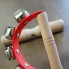 Log Percussion Instrument Set Toy Wood Sand Hammer Drum Double Sound Tube Nybörjarmusik Lärarhjälpmedel för förskolebarn 240112
