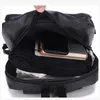 Backpack 2024 Brand Pu Leather Men Backpacks Fashion Student Boy Luxury Vintage Computer Laptop Bag 14 Inch