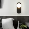 Lampada da parete in vetro moderno nordico applique soggiorno camera da letto comodino ristorante minimalista cucina luce apparecchio Espelhos arredamento per interni