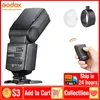 Acessórios Godox Tt520ii Tt520 Ii Flash de câmera com sinal sem fio Buildin 433mhz para câmeras Canon Nikon Pentax Olympus Dslr