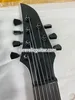 W magazynie 7 Strings Mayon Duell czarny 3-toniczny niebieski błękitne oko topolowa gitara elektryczna 5-częściowa Wenge SCEK EBY SCORED Black Hardware 24 Dodatkowe progi jumbo
