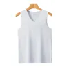 Men's Tank Tops Men Underwear Undershirts Summer Bodysuit Vest Traceless Ice Silk Top Slim Sports Fitness Sleeveless Breathable Singlet