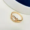 Anello 18k Gold Mold Twisted Rings Knot Ringサイズ8汎用結び目ユニセックス汎用リングシルバーメッキジュエリーギフト3色アニロリングセットギフトジュエリー