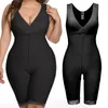 Waist Trainer Plus Size Full Body Shaper OverBust Trimmer Seamless Tummy Control Shapewear Bodysuit Thigh Slimmer Butt Lifter 240113