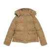 Mannen Vrouw Pufferjack Dons Winter Katoenen Jassen High Street Casual Dikker Afneembare Hoed Bovenkleding Badge Decoratie Warm Outdoor Sport 51