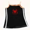 Canottiere da donna Camis Y2k Canotte Sexy Donna Estate Punk Y2K Harajuku Senza maniche Spider Stampato Collant Gilet Femme Streetwear Grafica EMO Girlsephemeralew