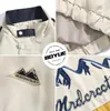 American Stand Collar Jacket Coat Men Spring Harajuku Patchwork Colorful Print Jacket Unisex Fashion Oversize Baseball Uniform 240113
