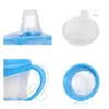 New Baby Bottles# Child Bottle Children's Water Bottle Leakproof Water Bottles Outdoor Portable Children's Cups Infant Training Cups WithHandle