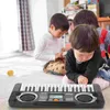 Teclado música brinquedo educativo crianças brinquedos piano eletrônico instrumentos musicais 37 teclas 240112