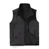 Gilets pour hommes Automne 2024 Veste sans manches en plein air Gilet pour hommes Double face Porter des hommes Doux Chaud Gilet Polaire Vestes Mâle Grande Taille 8XL