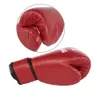 Красные боксерские перчатки для взрослых, профессиональные перчатки с подкладкой из мешка с песком, перчатки для кикбоксинга, кулачный бой, мужские и женские тренировочные боевые инструменты 240112
