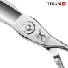 Titan Frisörs Shears Barber Tool Hair Tonning Beard Scissors 240112