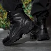 Boots Classic Men's Desert High Top Shoes Outdoor Combat In Europe America Thick Soled Training Military