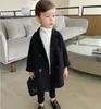 Alta qualidade treliça crianças casaco de lã para meninos moda outono inverno jaqueta menino blusão crianças inverno overcoat9094953