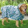 Vêtements pour chiens imperméable pour gros chien imperméable vêtements pour animaux de compagnie pour chiens de taille moyenne Golden Retriever Pitbull manteaux de pluie mascotas Clothingvaiduryd