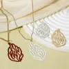 Charms 10 PCs Iron Based Alloy Filigree Stamping Pendants Flame Fire Painted For Necklace Earrings Diy Making 5cm X 2.9cm