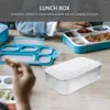Stoviglie Vintage Lunch Box Contenitori per snack per adulti Posate da campeggio Fornitura di elementi essenziali per picnic in alluminio per esterni