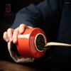 Depolama Şişeleri Yaratıcı Seramik Çay Mini Koku Toz Mühürlü Kavanoz Mutfak Konteynerleri Şeker El Sanatları Ev Dekor