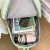 Nuova moda femminile Lady alta capacità impermeabile college donna trendy zaino borse da scuola per laptop borsa da viaggio per ragazza carina borsa da viaggio cool