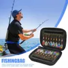 16pcsset Fly Fishing Spinner Baits Set Treble Hook Metal Sequin Trout Spoon Bass Lures Fish Organizer Box Storage Bag 240113