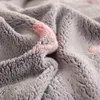 Winter-Bettbezug, dickes Fleece, warmes Flanell, Koralle, doppelseitige Samt-Bettwäsche, Einzelbett, Doppelbett, Queen-Size-Bett, Bettbezug 240113