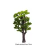 Figurines décoratives Miniature arbre ancien plante paysage ornement modèle chemin de fer aménagement parc Simulation décoration scène 8 cm