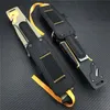 Military Fixed Blade Survival Knife Bear Grylls Ultimate 7Cr13 Blade Rubber Handle Outdoor Hunting Camping Combat Knives