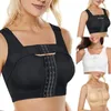 Fixat trycksatt bröstunderkläderjustering bh -formning Klädkorrigerare Shaper Fitness Vest Shapewear 240113