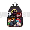 Väskor 3D Cartoon Game Anime Friday Night Funkin ryggsäck Kindern till skolan Bookbag Kids 12/16 tum FNF Mini Bag Children