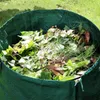 Borse portaoggetti 1 pezzo Borsa da giardino riutilizzabile Rifiuti di foglie resistenti con manico per rifiuti di piante da piscina da giardino