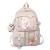 Sacs d'école japonais Style coréen pour filles, sac à dos peu encombrant, grande capacité, Durable, fermeture éclair lisse, sac à dos spacieux